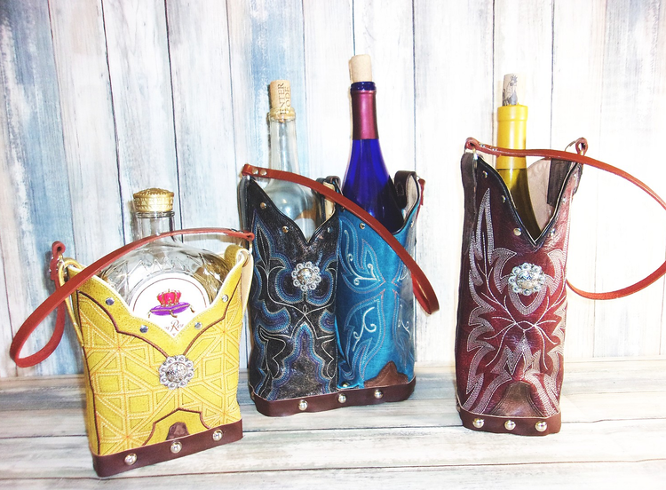 Cowboy Boot Barware Chris Thompson Bags