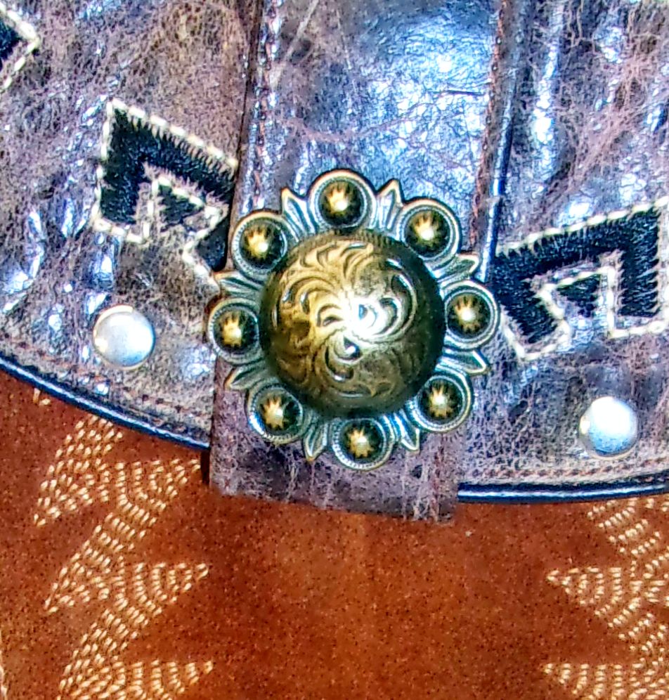 Small Cowboy Boot Purse sm223 handcrafted from cowboy boots. Shop all unique leather western handbags, purses and totes at Chris Thompson Bags