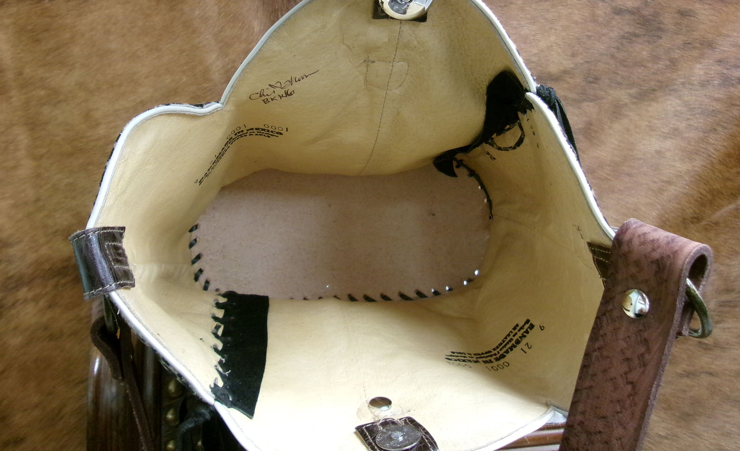 Bucket Bag Cowboy Boot Fringe Purse BK146