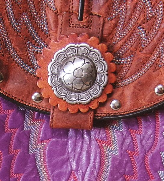 Cowboy Boot Crossbody Hipster Bag CB140
