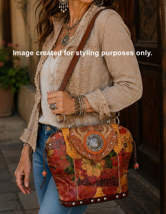 Double Cowboy Boot Purse DB363