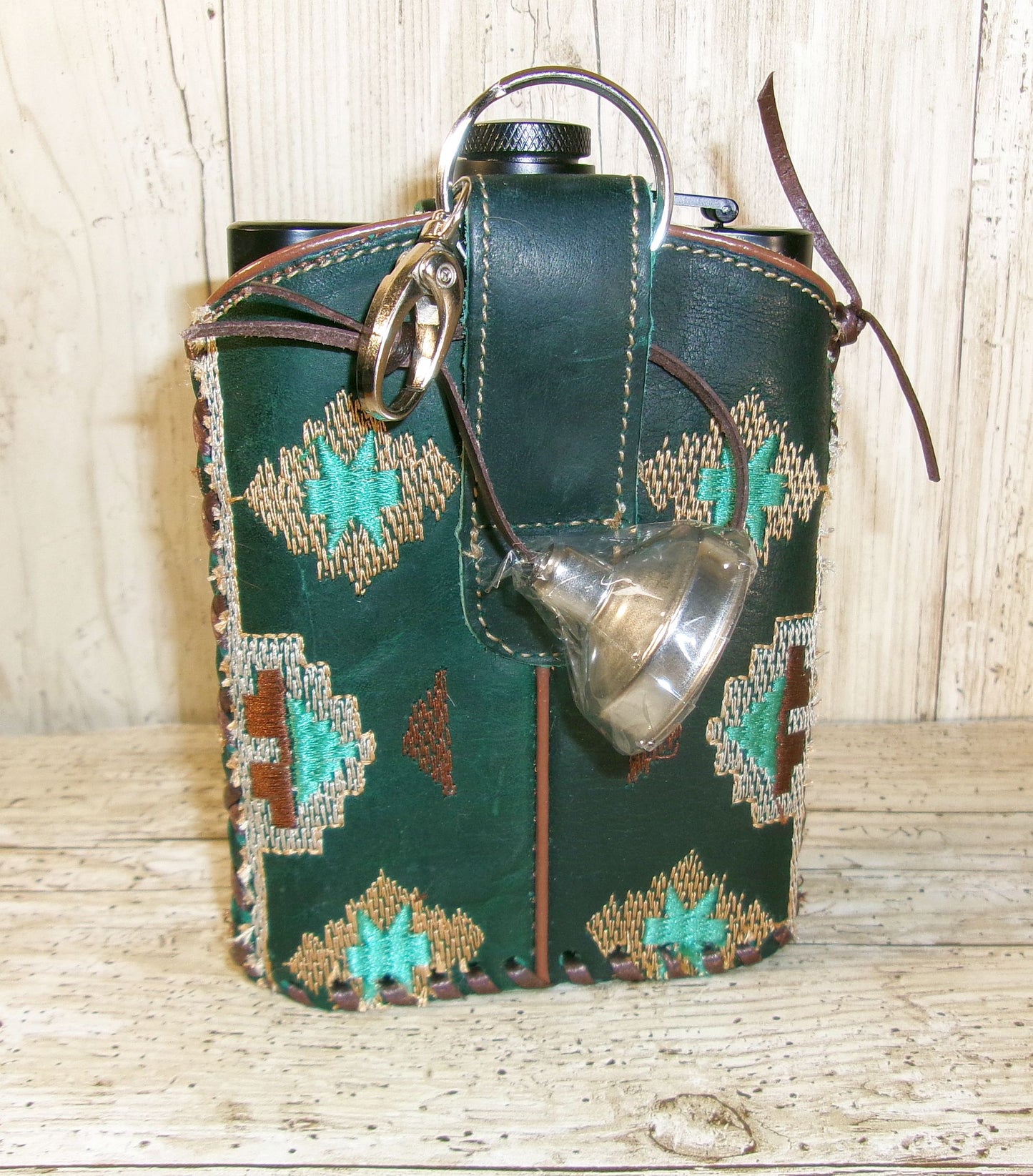 8oz Cowboy Boot Flask FL27