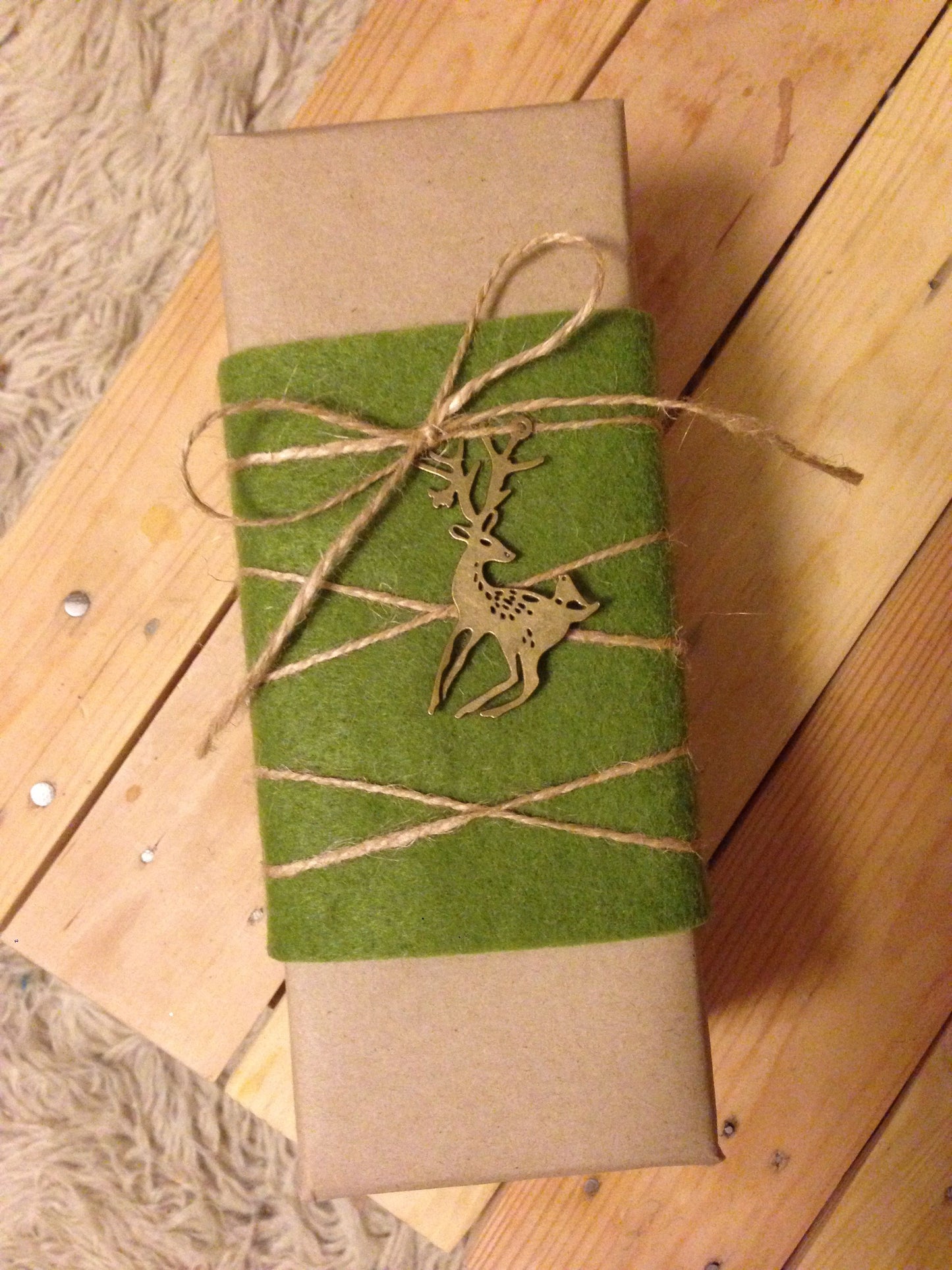 Gift Wrap handcrafted from cowboy boots. Shop at ChrisThompsonBags.com and buy the best at Chris Thompson Bags.