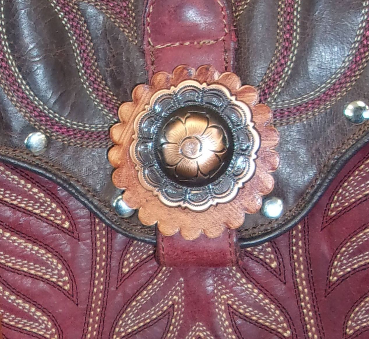 Cowboy Boot Crossbody Hipster Purse HP943 handcrafted from cowboy boots. Shop all unique leather western handbags, purses and totes at Chris Thompson Bags