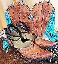 custom memorial bags made from your cowboy boots at chris thompson bags