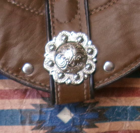 Small Cowboy Boot Purse with Fringe sm309