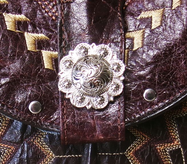 Small Cowboy Boot Purse with Fringe sm314