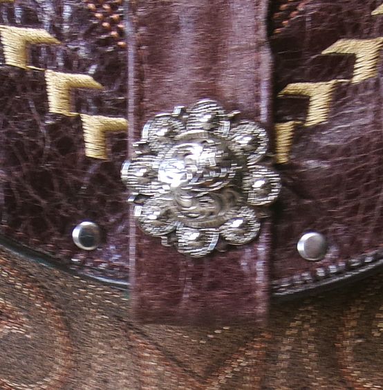 Small Cowboy Boot Purse with Fringe sm317