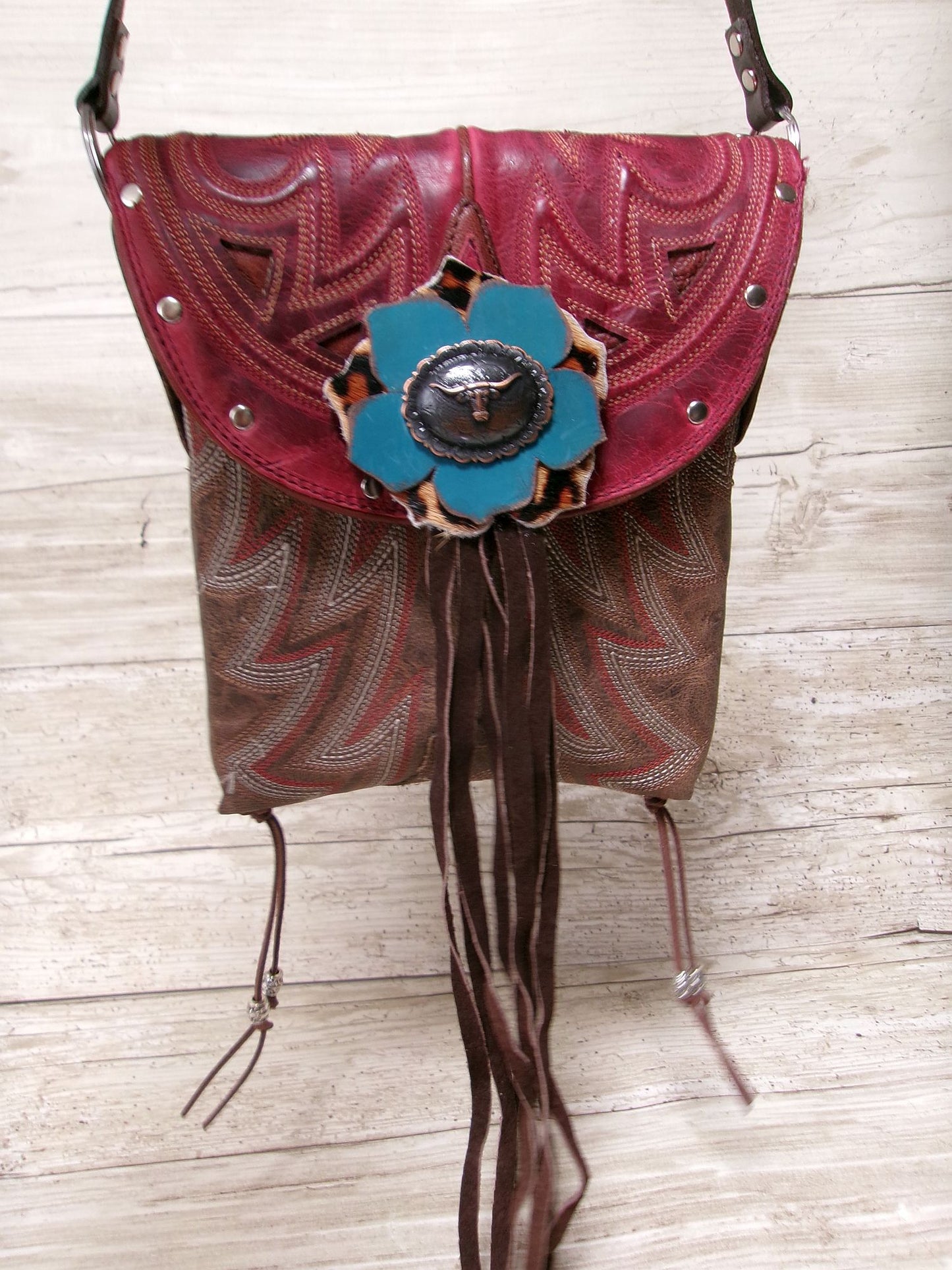 Small Cowboy Boot Purse TX02