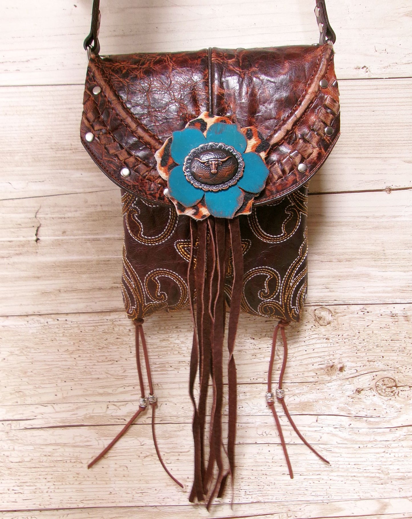 Small Cowboy Boot Purse TX03