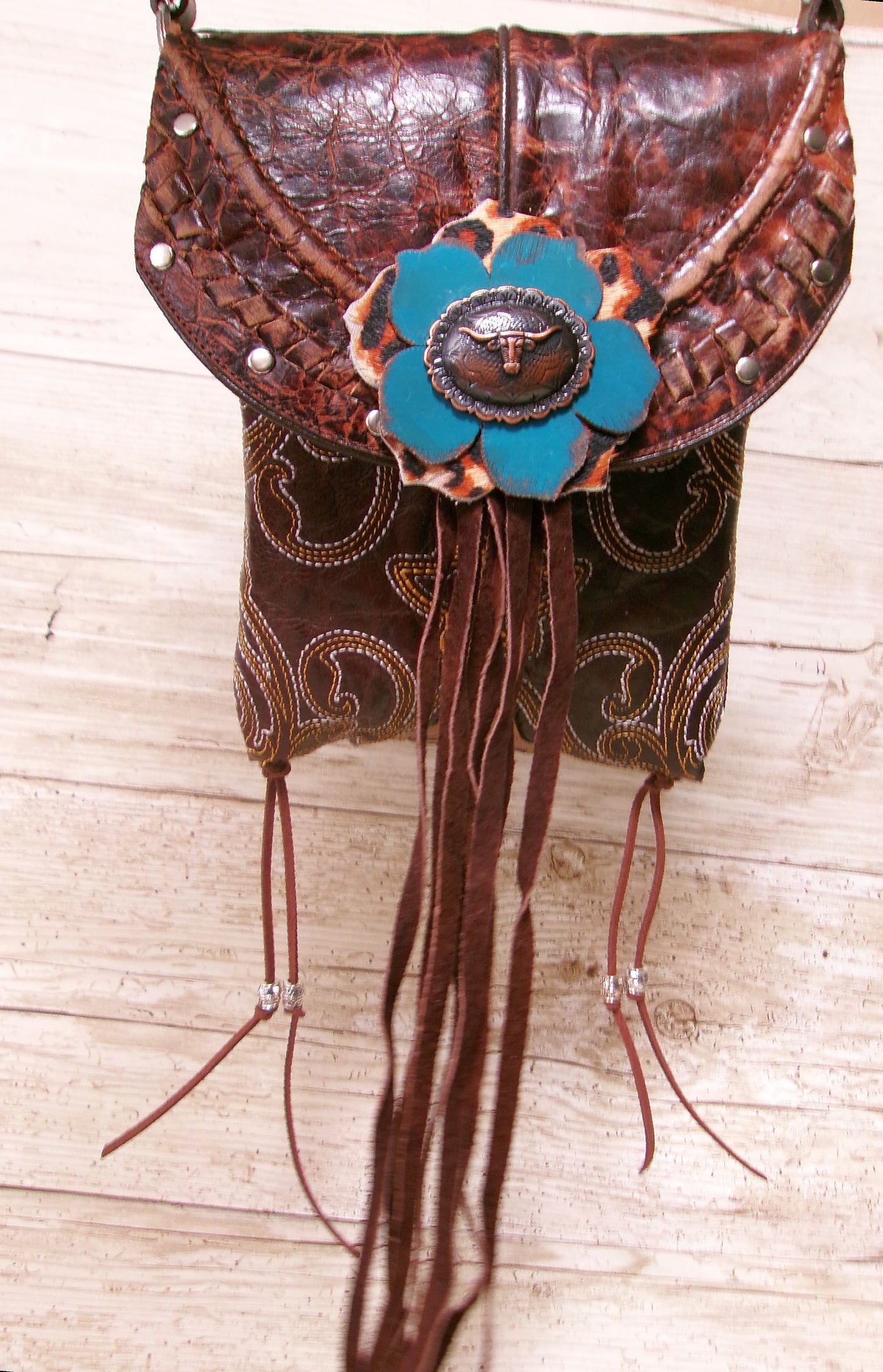 Small Cowboy Boot Purse TX03