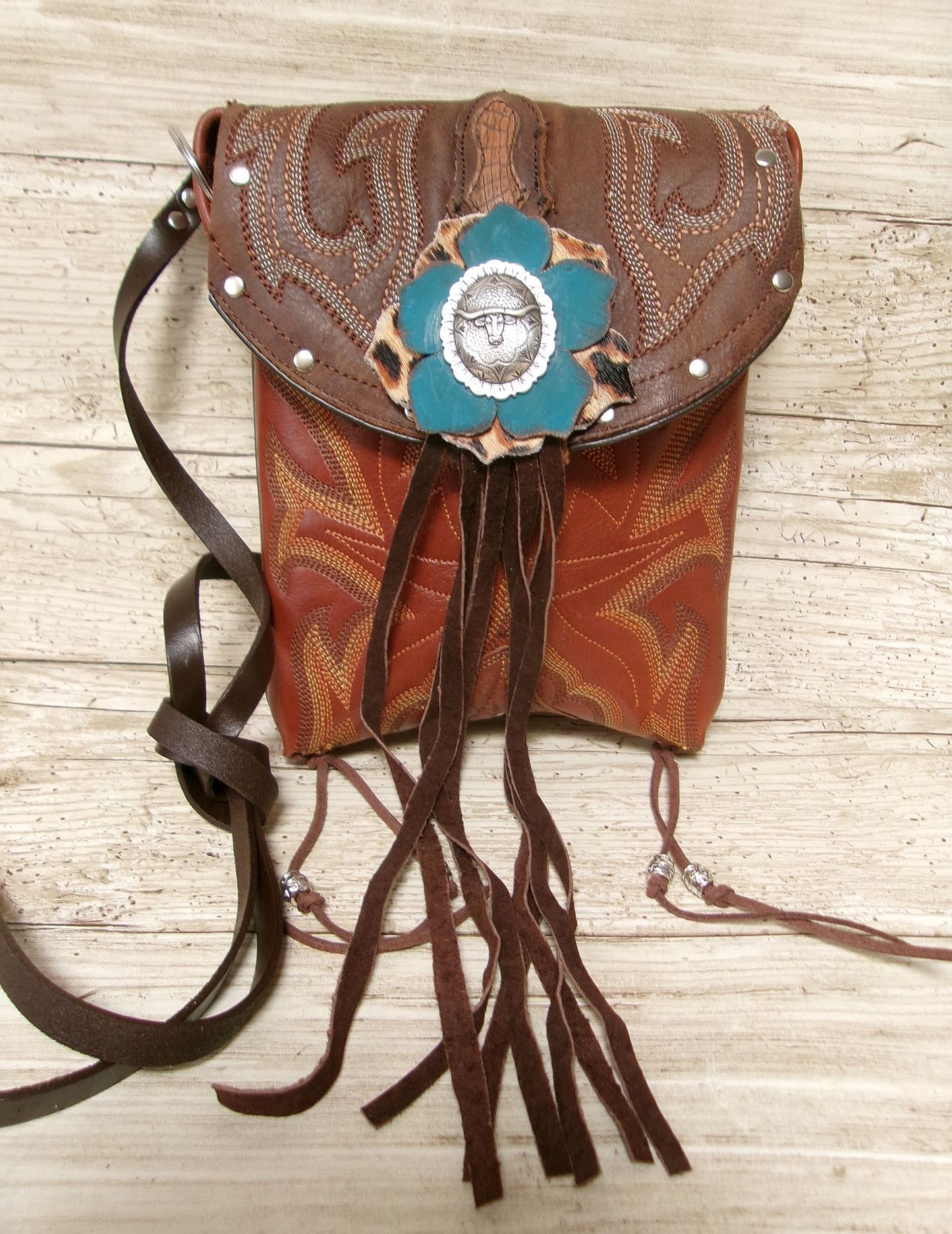 Small Cowboy Boot Purse TX06