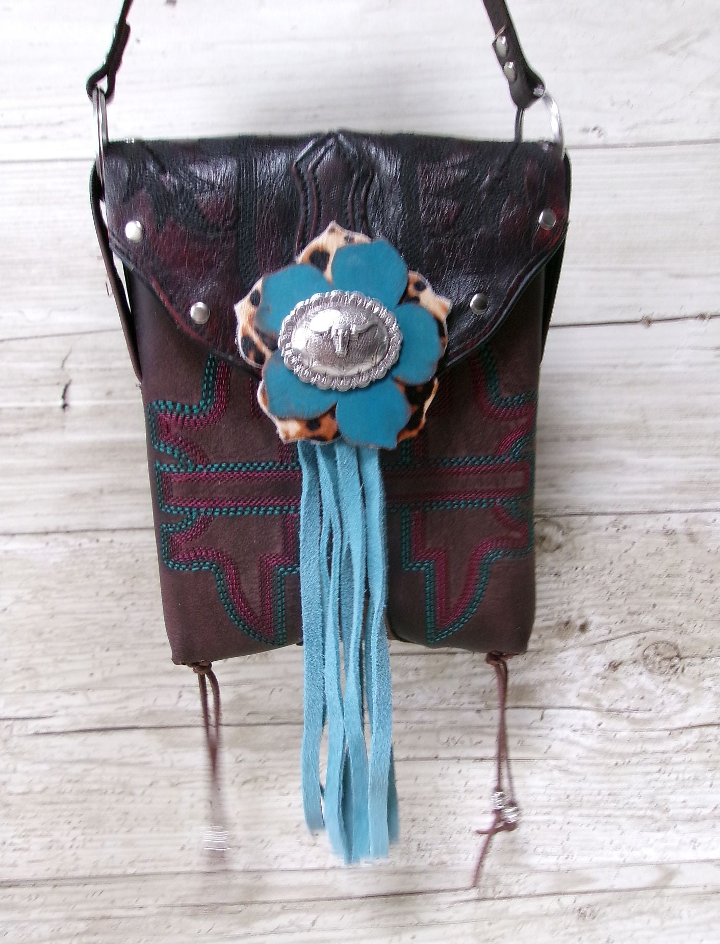 Small Cowboy Boot Purse TX07