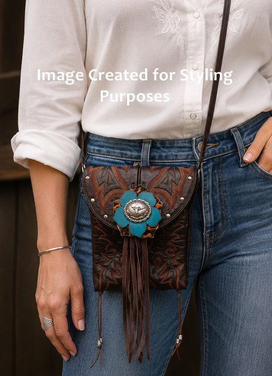 Small Cowboy Boot Purse TX11