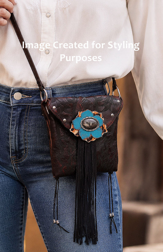 Small Cowboy Boot Purse TX15