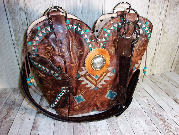 concealed carry cowboy boot purse