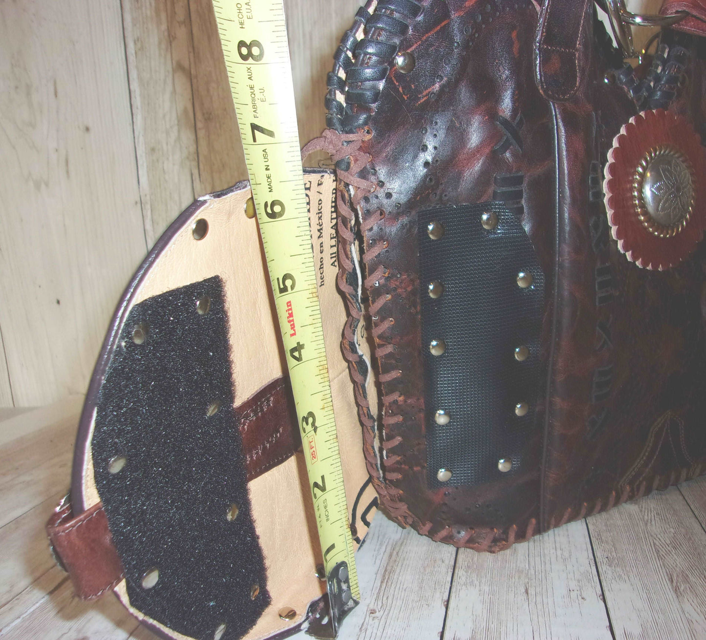 Concealed Carry Cowboy Boot Purse CB126 handcrafted from cowboy boots. Shop Handbags at ChrisThompsonBags.com and buy the best 2nd amendment, conceal carry purse, concealed carry, concealed for her, concealedcarry purse, cowboy boot purse, cowgirl concealed, handgun bag, leather conceal bag, unique concealed, western conceal, western concealed at Chris Thompson Bags.