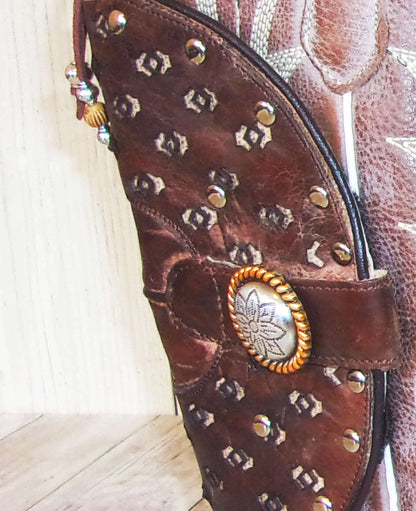 Concealed Carry Cowboy Boot Purse CB81 handcrafted from cowboy boots. Shop Handbags at and buy the best 2nd amendment, conceal carry purse, concealed carry, concealed for her, concealedcarry purse, cowboy boot purse, cowgirl concealed, handgun bag, leather conceal bag, unique concealed, western conceal, western concealed at Chris Thompson Bags.