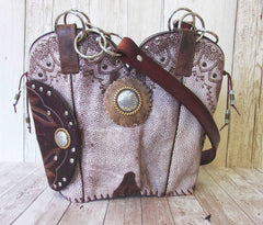 Concealed Carry Cowboy Boot Purse CB84