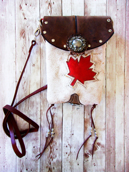 Cowboy Boot Crossbody Hipster Purse HP775 handcrafted from cowboy boots. Shop all unique leather western handbags, purses and totes at Chris Thompson Bags