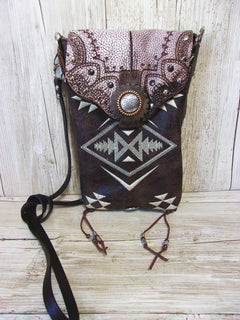 Cowboy Boot Crossbody Hipster Purse HP823