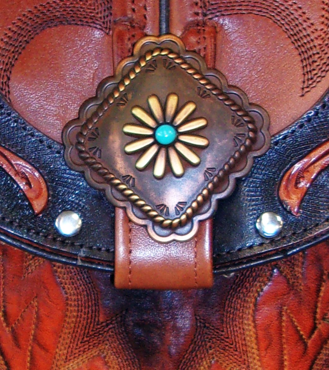 Cowboy Boot Crossbody Hipster Purse HP986 handcrafted from cowboy boots. Shop all unique leather western handbags, purses and totes at Chris Thompson Bags