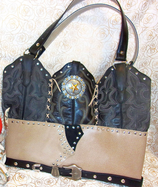 Cowboy Boot Busines Tote LT29