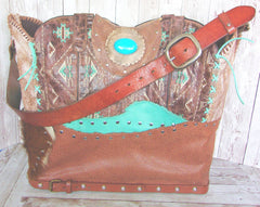 Cowboy Boot Laptop Tote LT41