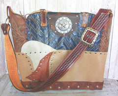 Cowboy Boot Laptop Tote LT42