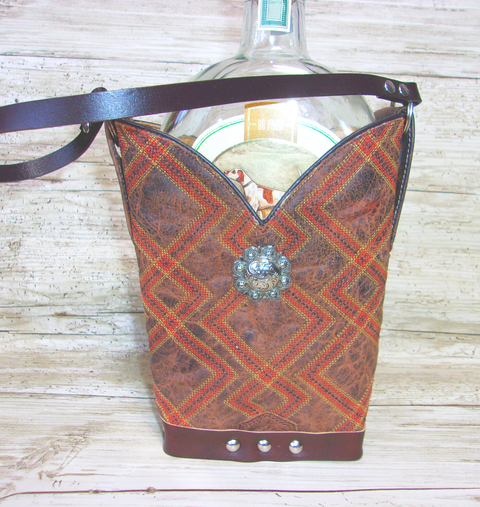 Cowboy Boot Whiskey Tote CR177