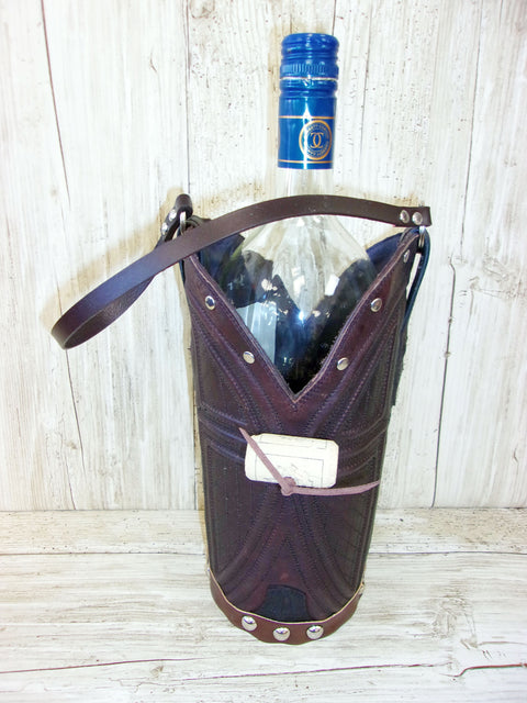 Cowboy Boot Wine Tote wt734