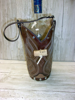 Cowboy Boot Wine Tote wt777