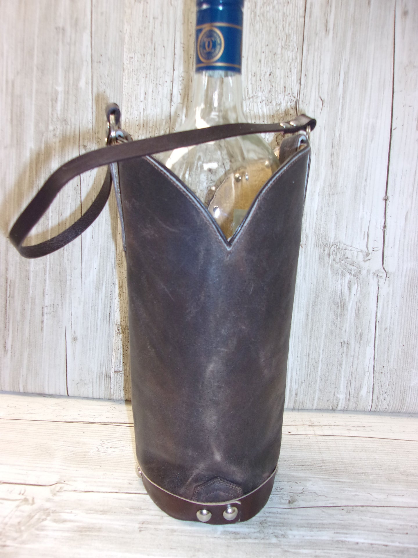 Cowboy Boot Wine Tote wt779 handcrafted from cowboy boots. Shop Wine Carrier Bags at ChrisThompsonBags.com and buy the best country bridesmaid, country centerpiece, country wedding, cowboy gift, cowgirl centerpiece, cowgirl gift, cowgirl wine bag, rodeo party bag, rustic wine carrier, unique western gift, western wine tote, wine lovers gift at Chris Thompson Bags.