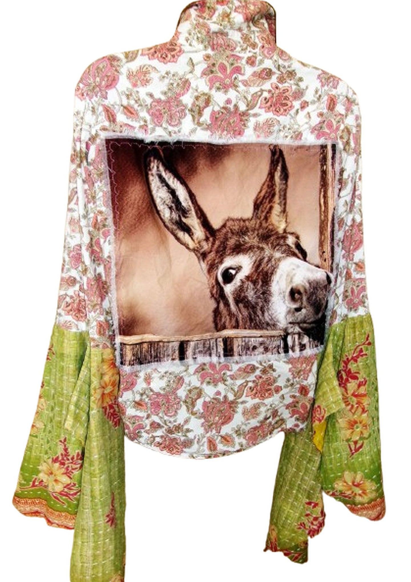 Desert Wing Blouse - Small DW04 handcrafted from cowboy boots. Shop  at ChrisThompsonBags.com and buy the best ["donkey","Small"] at Chris Thompson Bags.