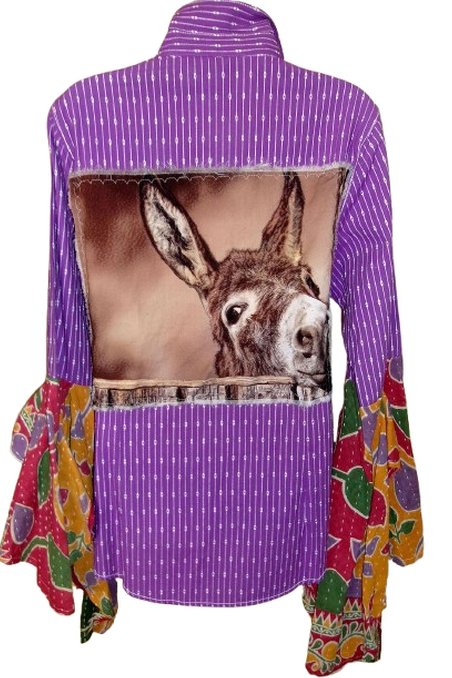Desert Wing Blouse - Large DW20 handcrafted from cowboy boots. Shop  at ChrisThompsonBags.com and buy the best ["donkey","Large"] at Chris Thompson Bags.