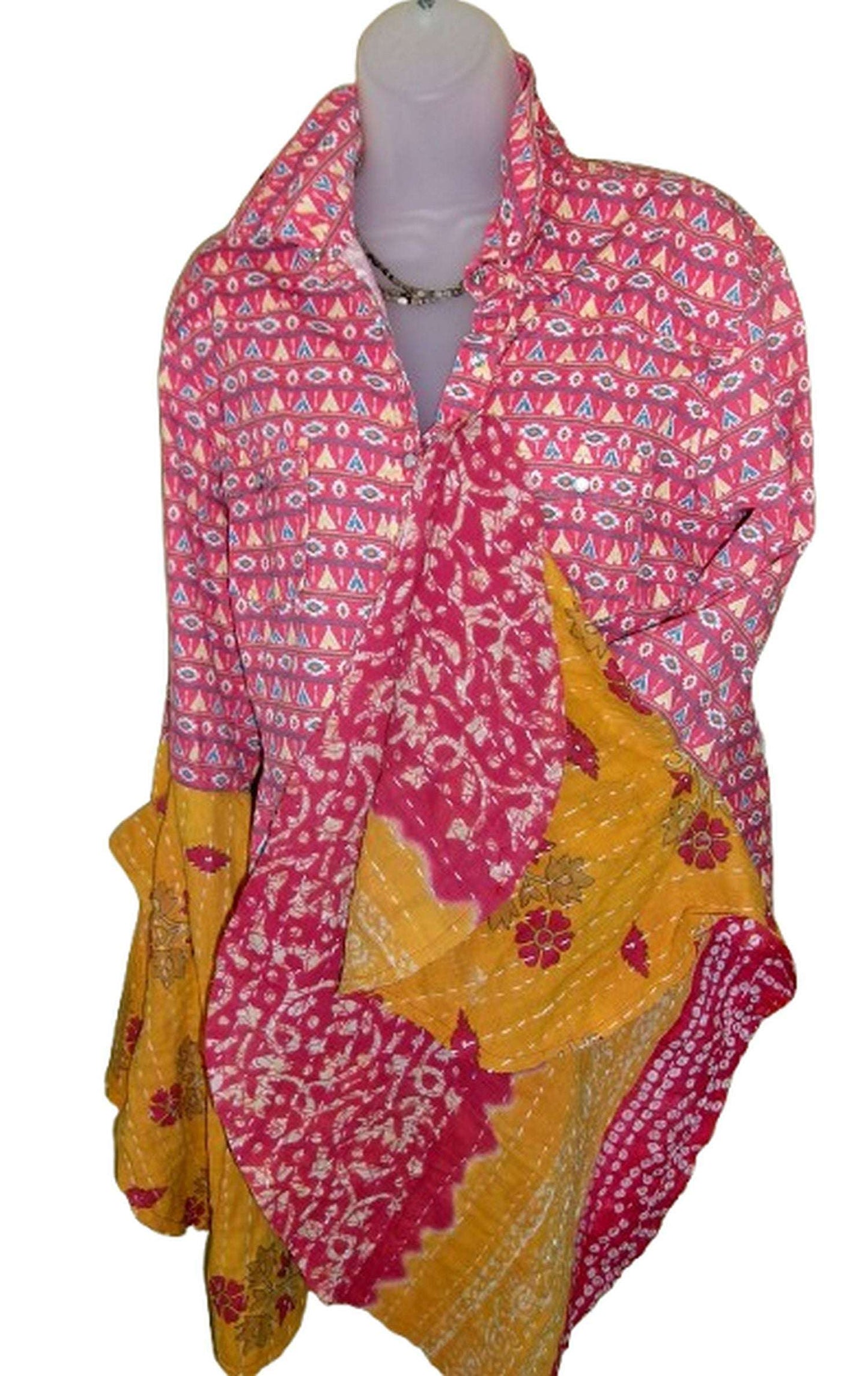 Desert Wing Blouse - X-Large DW30 handcrafted from cowboy boots. Shop  at ChrisThompsonBags.com and buy the best ["feathers","XLG"] at Chris Thompson Bags.
