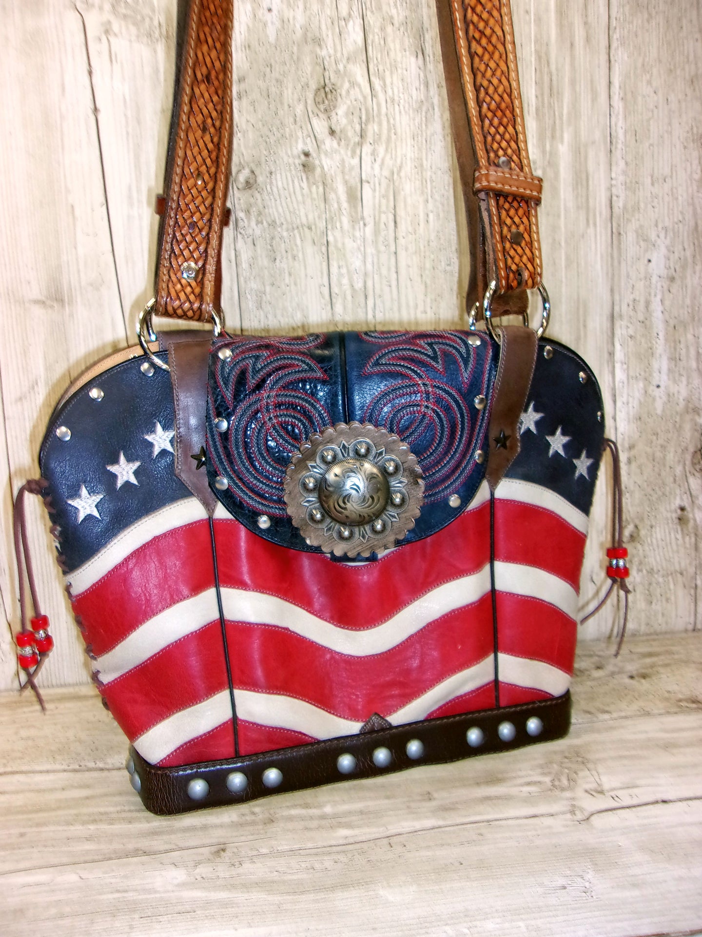 Double Cowboy Boot Purse DB331 handcrafted from cowboy boots. Shop Handbags at ChrisThompsonBags.com and buy the best boot top purse, Country Chic, country fashion, country style, cowboy boot lover, cowboy boot purse, Cowgirl Chic, cowgirl style, luxury handbag, rodeo purse, western chic, western fashion, western style at Chris Thompson Bags.