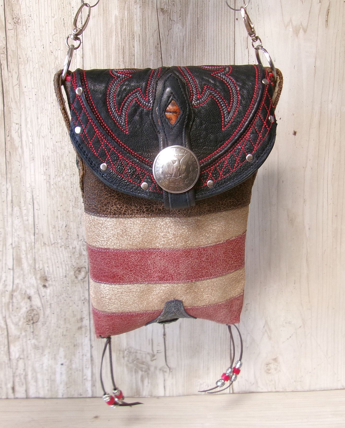 Cowboy Boot Crossbody Hipster Bag HP1150