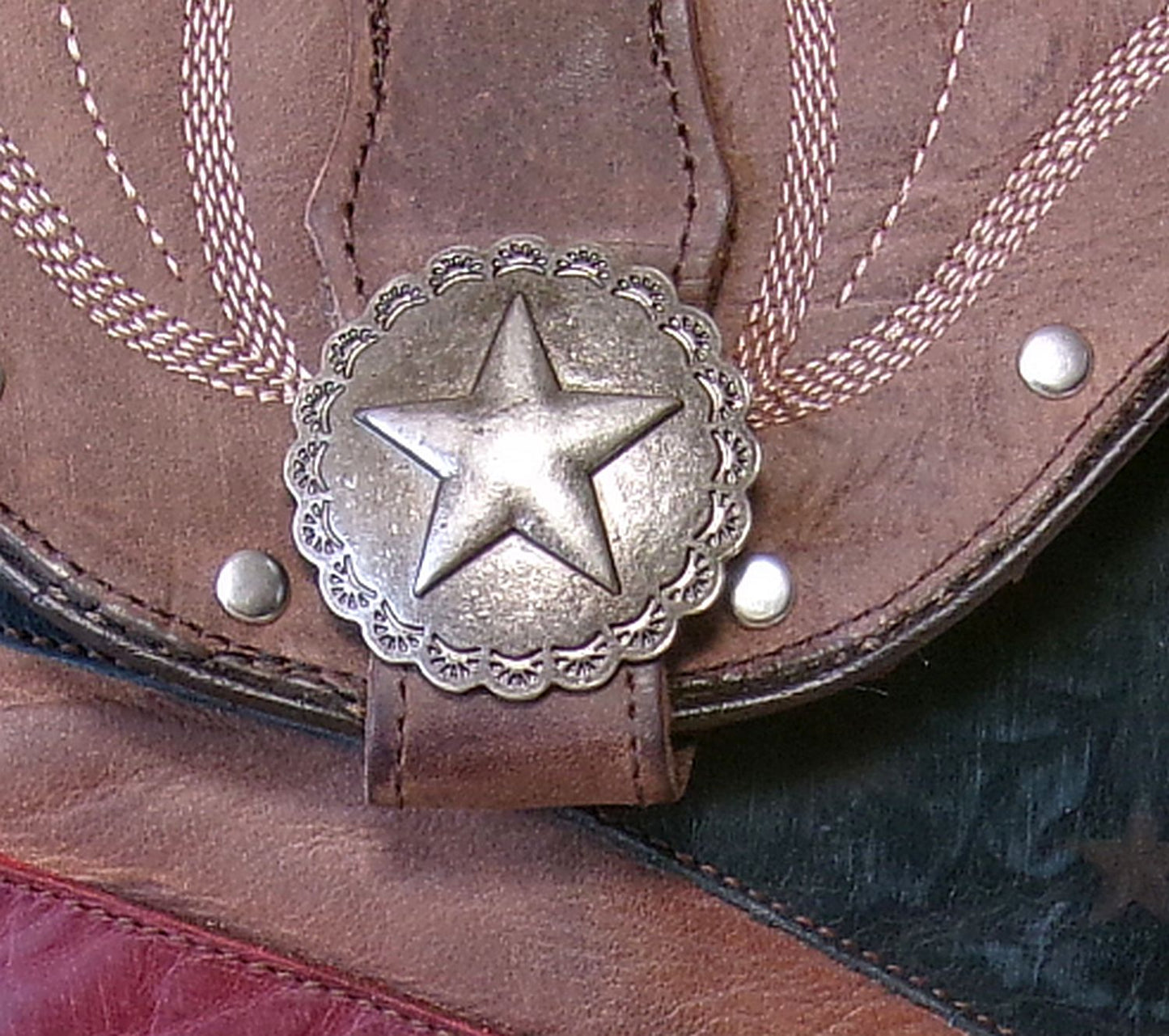 Cowboy Boot Crossbody Hipster Bag HP1151
