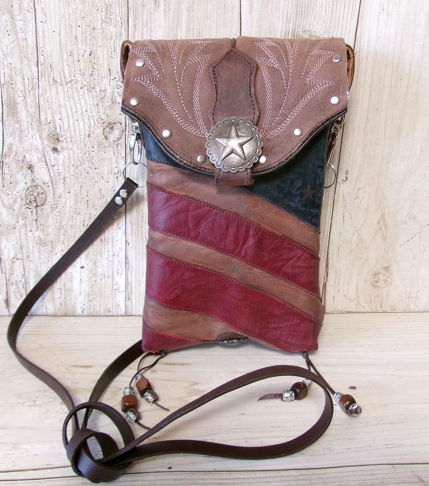 Cowboy Boot Crossbody Hipster Bag HP1151