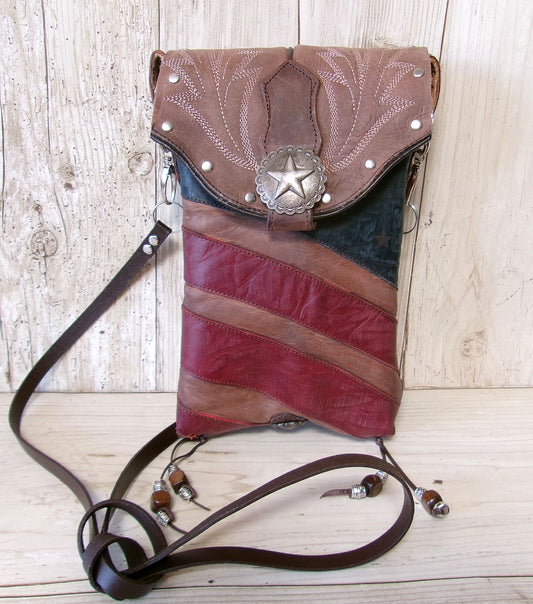 Cowboy Boot Crossbody Hipster Bag HP1151