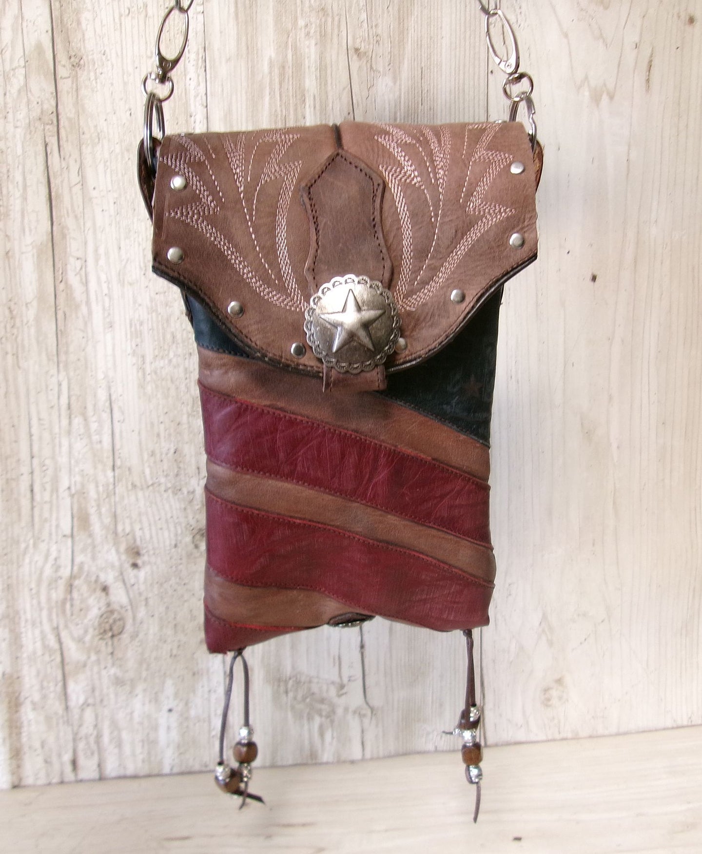 Cowboy Boot Crossbody Hipster Bag HP1151
