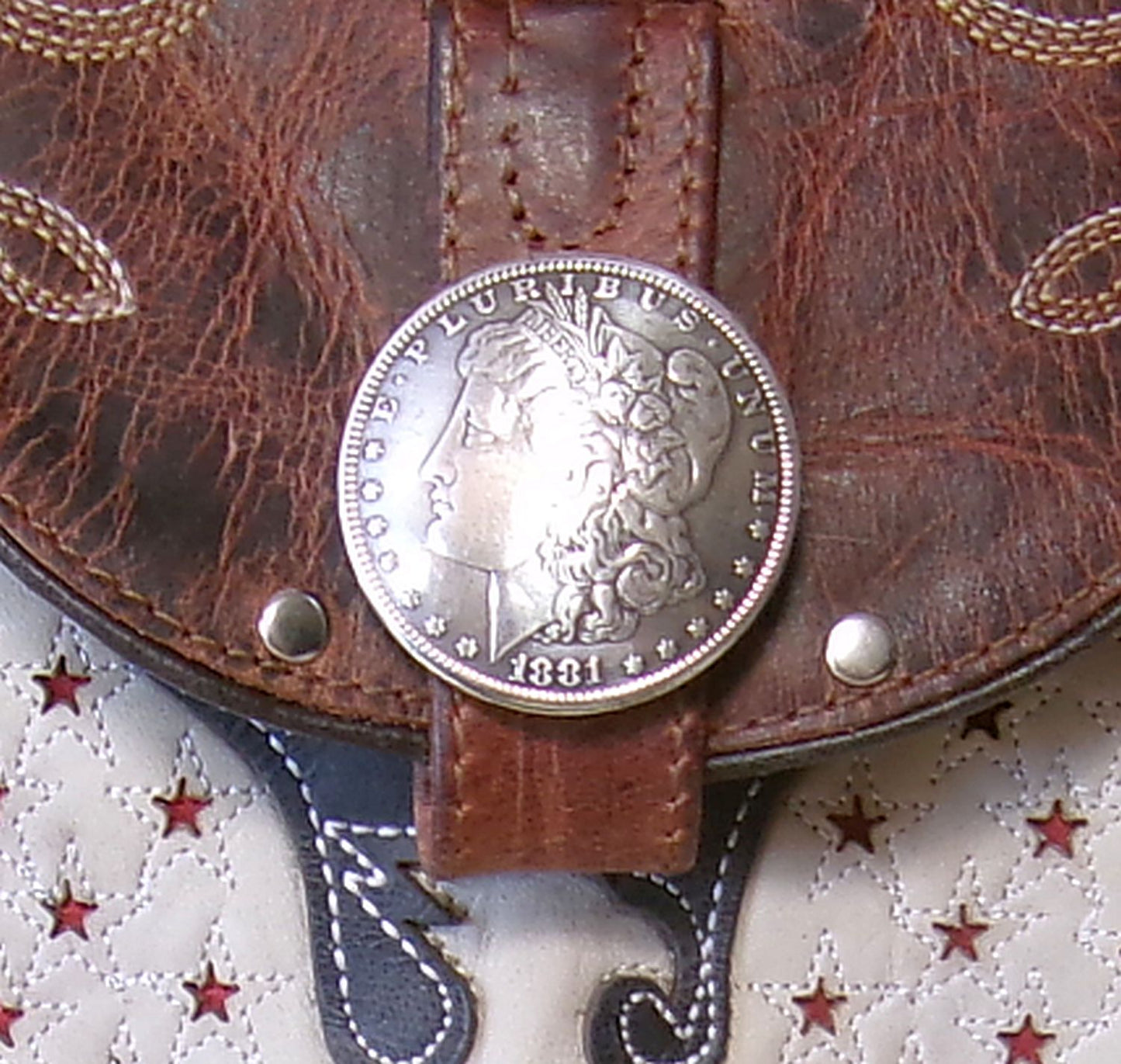 Cowboy Boot Crossbody Hipster Bag HP1152