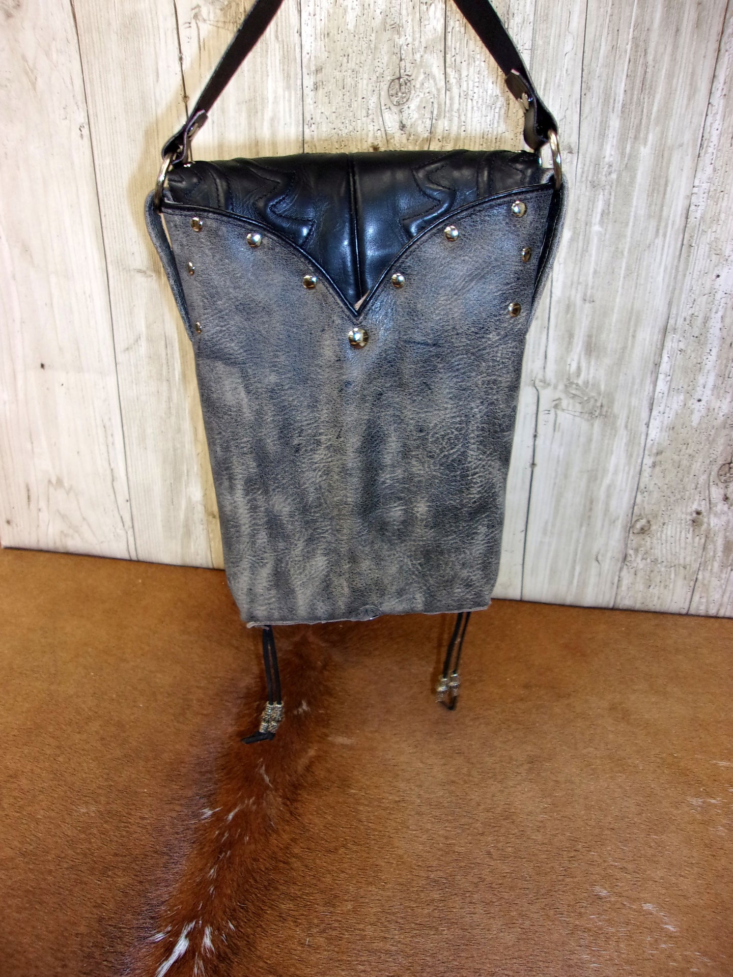 Small Concealed Carry Purse CB159 handcrafted from cowboy boots. Shop Handbags at ChrisThompsonBags.com and buy the best 2nd amendment, conceal carry purse, concealed carry, concealed for her, concealedcarry purse, cowboy boot purse, cowgirl concealed, handgun bag, leather conceal bag, unique concealed, western conceal, western concealed at Chris Thompson Bags.