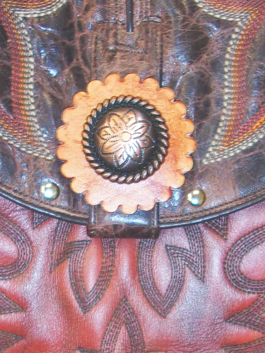 Small Concealed Carry Purse CB160 handcrafted from cowboy boots. Shop Handbags at ChrisThompsonBags.com and buy the best 2nd amendment, conceal carry purse, concealed carry, concealed for her, concealedcarry purse, cowboy boot purse, cowgirl concealed, handgun bag, leather conceal bag, unique concealed, western conceal, western concealed at Chris Thompson Bags.