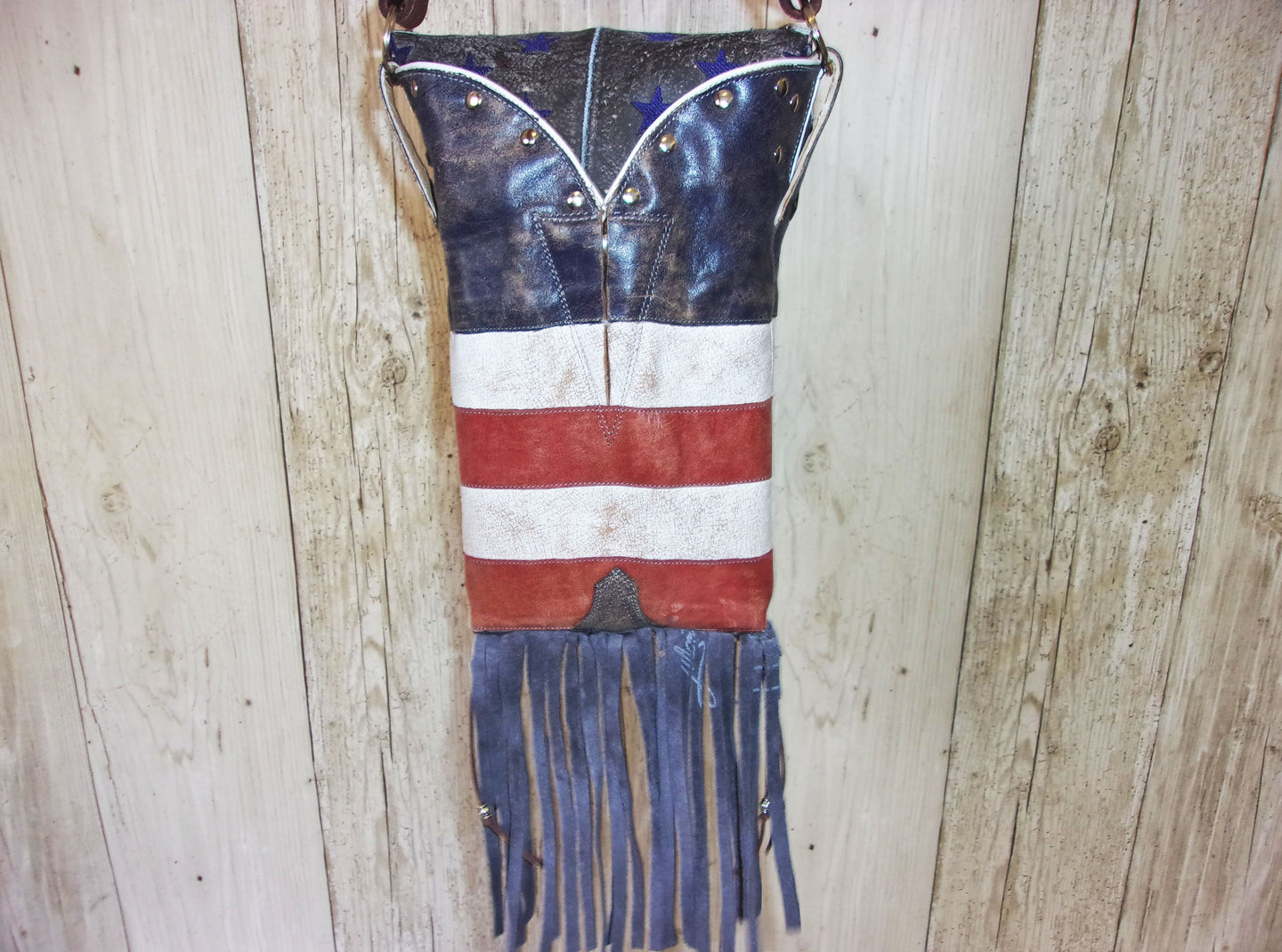 Small Concealed Carry Purse with Fringe CB95 handcrafted from cowboy boots. Shop Handbags at ChrisThompsonBags.com and buy the best 2nd amendment, conceal carry purse, concealed carry, concealed for her, concealedcarry purse, cowboy boot purse, cowgirl concealed, handgun bag, leather conceal bag, unique concealed, western conceal, western concealed at Chris Thompson Bags.