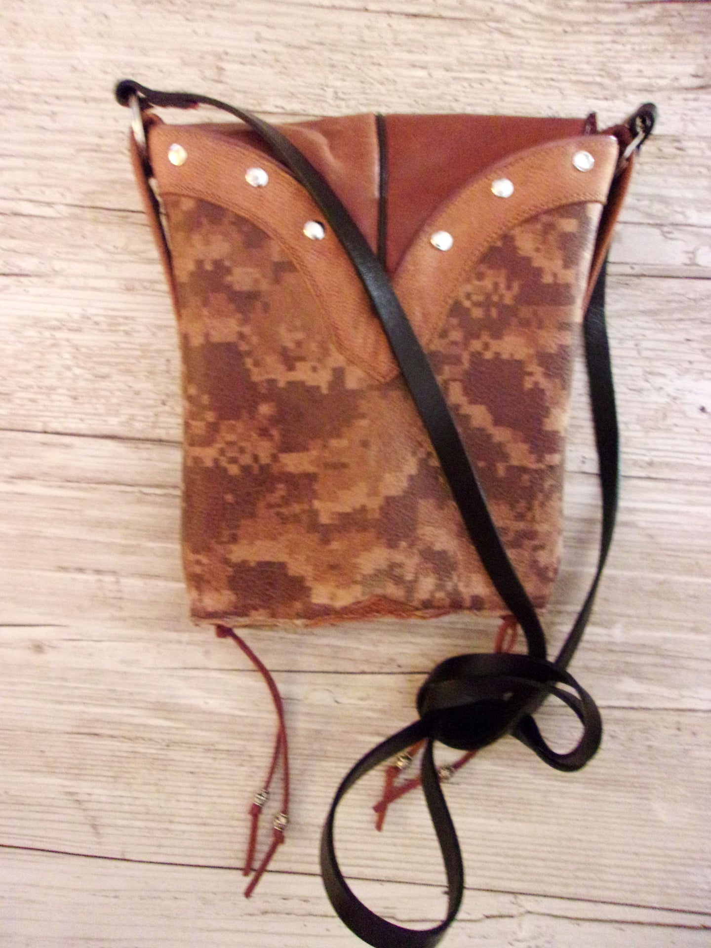 Small Cowboy Boot Purse sm161 handcrafted from cowboy boots. Shop all unique leather western handbags, purses and totes at Chris Thompson Bags