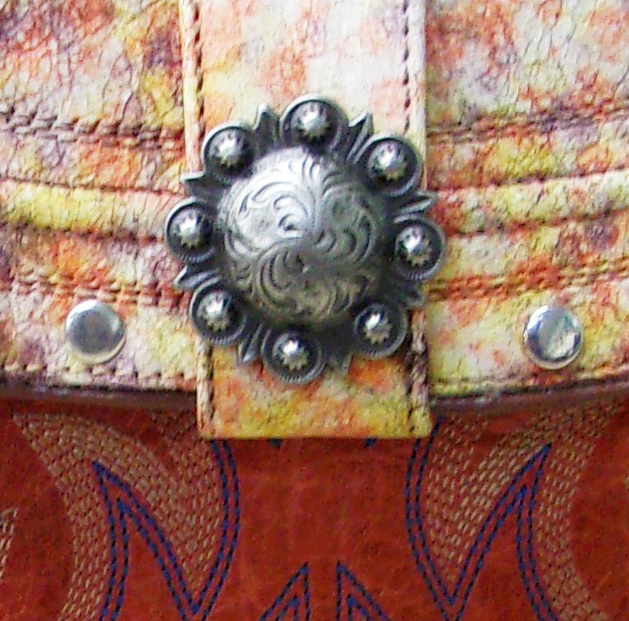 Small Cowboy Boot Purse sm225 handcrafted from cowboy boots. Shop all unique leather western handbags, purses and totes at Chris Thompson Bags