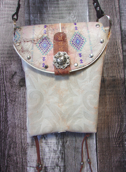 Small Cowboy Boot Purse sm245 handcrafted from cowboy boots. Shop all unique leather western handbags, purses and totes at Chris Thompson Bags