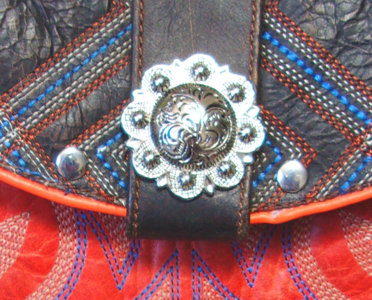 Small Cowboy Boot Purse sm246 handcrafted from cowboy boots. Shop all unique leather western handbags, purses and totes at Chris Thompson Bags